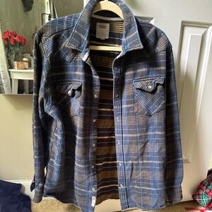 Levi’s Cotton Snap Shirt size XL